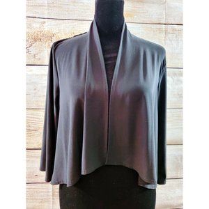 Michelle Lynn Black Swing Shrug (Small)